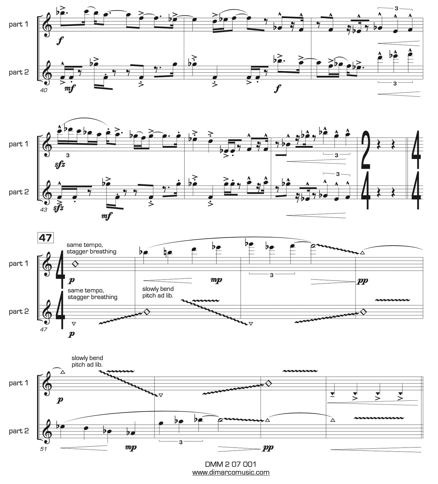 Chimera for Saxophone Ensemble